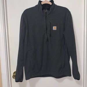 Carharrt 3/4 Zip pullover with pockets
